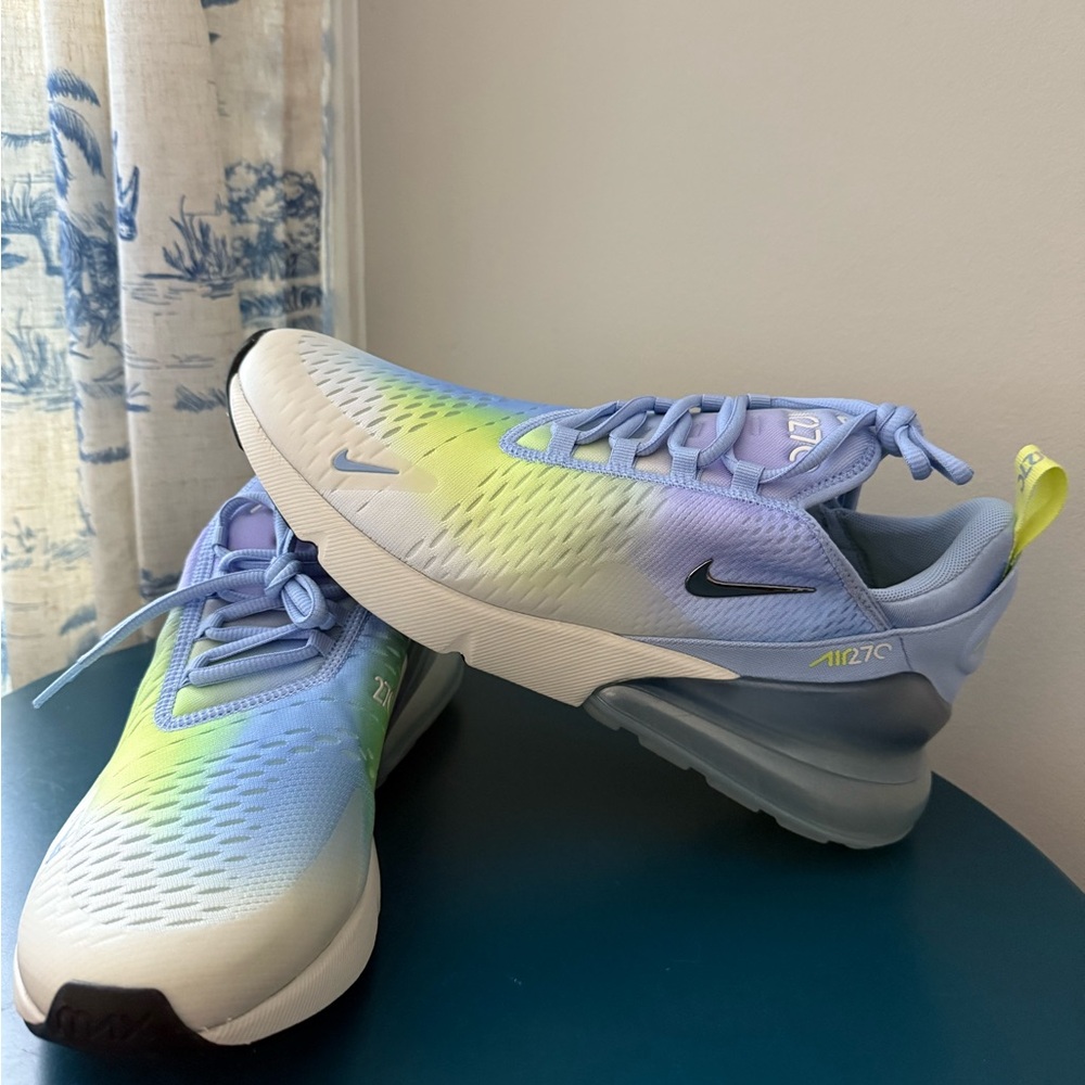 Nike Air Max 270 Aluminum/Hydrangeas/Light Lemon Twist/Metallic Silver